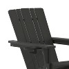 Emma and Oliver Set of 2 Adirondack Rocking Chairs with Cup Holders, Weather Resistant HDPE Adirondack Rocking Chairs - 4 of 4