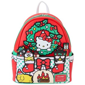 Loungefly Sanrio Hello Kitty Winter Wonderland Red Mini Backpack - 1 of 4