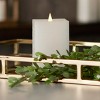 Christmas Classic Motion Flameless Square Candle 3x5 White - 2 of 4