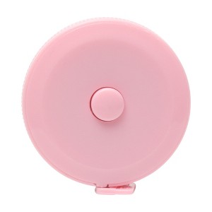 Unique Bargains Tape Measure +/-5% Accuracy Plastic Pink 2.05"x2.05"x0.67" 1 Pcs - 1 of 3
