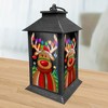 Briarwood Lane Christmas Lantern 13.5" x 5.5" x 5.5" Festive Reindeer For Christmas Lantern - 2 of 3