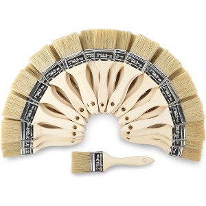 Juvale 50 Pack Chip Paint Brush Set For Painting Arts & Crafts, 2 in - 1 of 4