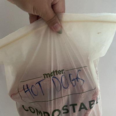 WRAPOK 100% Compostable Freezer Bags Biodegradable Gallon Storage Bag Eco  Friendly Quart Size Bag for Vegetables, Fruits or Meats, 50 Count