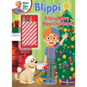 Blippi: A Very Merry Blippi Christmas - (Color & Activity with Crayons) by  Thea Feldman (Paperback) - 1 of 4