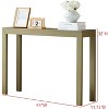 Kings Brand Furniture Russel Console Table - Modern Entryway Sofa Table, Behind The Couch, Hallway, Living Room - 2 of 4