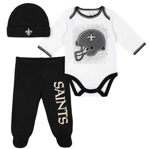 New Orleans Saints Official NFL Apparel Baby Infant Girls Size Pink Jersey  New