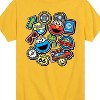 Boys' - Sesame Street - Cookie Monster Elmo Travel Patches Short Sleeve Graphic T-Shirt - 2 of 4