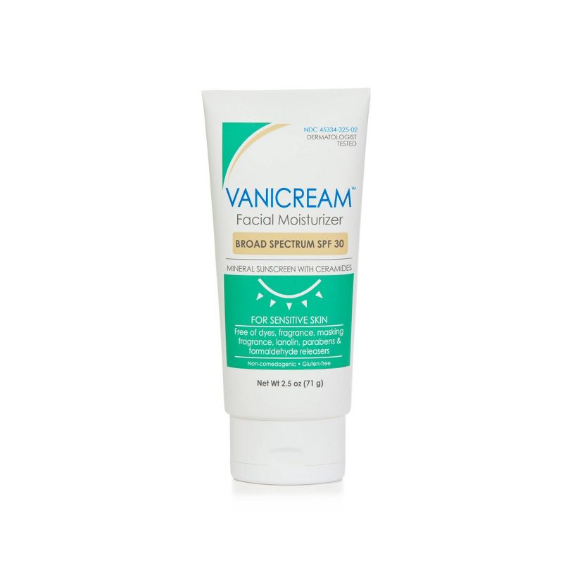 Vanicream Facial Moisturizer SPF 30 Mineral Sunscreen - 2.5 oz, 3 of 10