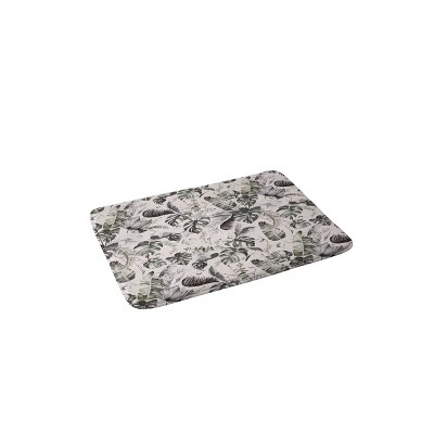 Marta Barragan Camarasa Wild Farah Memory Foam Bath Mat Gray - Deny Designs