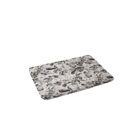 Marta Barragan Camarasa Wild Farah Memory Foam Bath Rug Gray - Deny Designs - image 1 of 3