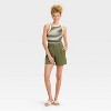 Women's Slim Fit Cropped Ribbed Tank Top - A New Day™ - 3 of 3