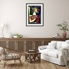 31" x 41" Cubism Landscape by Alex Caminker Wood Framed Wall Art Print - Amanti Art - 4 of 4
