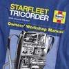 Women's Star Trek Tricorder Manual Loose T-Shirt Royal - 2 of 4