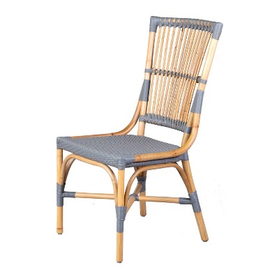 Set of 2 Belen Bistro Side Chairs Natural and Gray - East at Main