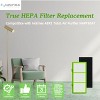 Nispira AER1 HAPF300AHD Allergan Remover Filters for Holmes Air Purifier HAPF300AH-U4R HAPF30AT HAP242-NUC, 4 HEPA 4 Carbon Booster Set - 3 of 4
