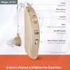 MEDca Rechargeable Hearing Aids for Seniors, BTE Digital Hearing Amplifiers w/ Intelligent Noise Cancelling, 4 Modes, Behind Ear Hearing Aid PSAP - 4 of 4