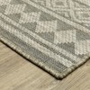 Oriental Weavers Tortuga TR03A Tan/Black Indoor/Outdoor Area Rug - 5'3" x 7'3" - 2 of 4