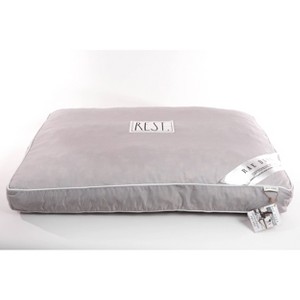 Precious Tails Rae Dunn Rest Orthopedic Cat and Dog Bed - Khaki - 1 of 4