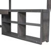 NicBex Twin/Full Size  Loft Bed with U-Shaped Desk,Space-Saving Twin Loft Bed with Drawers, Storage Shelves,Multifunctional Loft Bed for Kids & Teens - 4 of 4