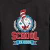 Boys' - Dr. Seuss - Cat in the Hat School Is Cool Graphic Long Sleeve Fleece Sweatshirt - 2 of 4