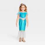 Toddler Ethereal Mermaid Halloween Costume Dress with Headpiece - Hyde & EEK! Boutique™