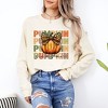 Simply Sage Market Women's Coquette Pumpkin Season Long Sleeve Garment Dyed Tee - 2 of 4