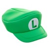 Super Mario Bros Embroidered Luigi L Patch Adult Green Beret Cap - 3 of 4
