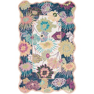 Jardin Scalloped JAR357 Hand Tufted Rugs - Safavieh - 1 of 4