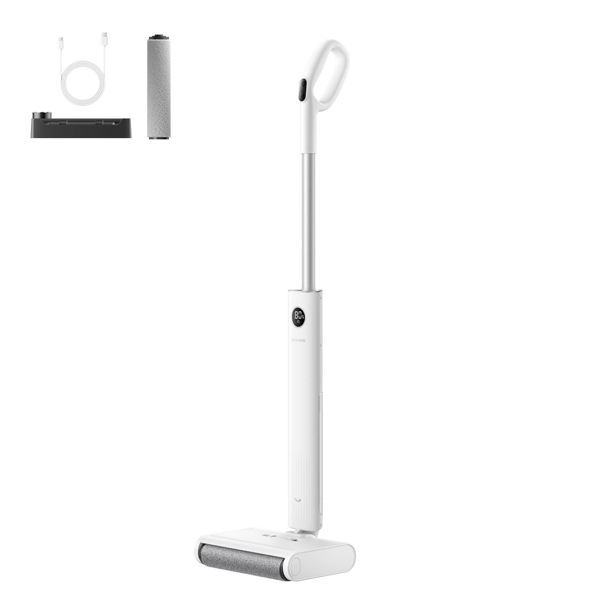 Dreame FloorX120 Cordless Wet & Dry Vacuum with Extra Roller White