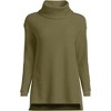 Lands' End Women's Long Sleeve Waffle Cowl Neck Tunic - 3 of 3