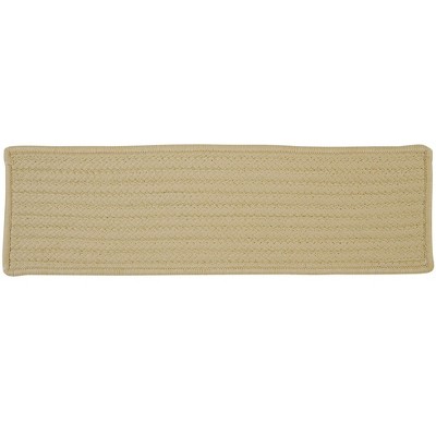 Colonial Mills Simply Home Solid - Linen Stair Tread Set, 13 Pcs