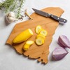 Totally Bamboo South Carolina Fish Kiss Cutting Board: Lightweight Bamboo, Hand Wash, 14"x11.5", Multicolored - 4 of 4