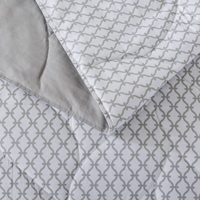 Waverly Full/Queen Trendy Print Cotton Reversible Comfort Blanket