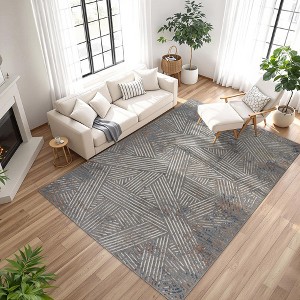 Gertmenian Arlo Modern Traditional Transitional Polyester Polypropylene High-Low Indoor Area Rug Collection - 1 of 4