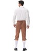 Clearlove Men’s Elevated Suede-Touch Belted Shorts - Performance Weave with Modern Inseam - 3 of 4