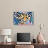 Art Remedy Relaxing Cheetah Tropical Jungle Animals Wall Art Framed - 2 of 4