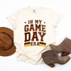 Simply Sage Market Women's In My Game Day Era - Maroon Short Sleeve Garment Dyed Tee - 3 of 4