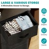 AZL1 Life Concept Utility Storage Drawers Stylish and Functional Storage, 8 Drawer Dresser for Nursery, Closet, Entryway, Black, 31.5"*11.8"*36.4" - 2 of 4