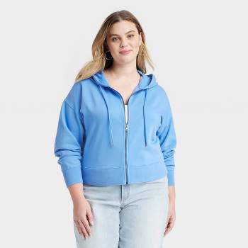 Women's Cobalt Essential Sweatshirt 2X