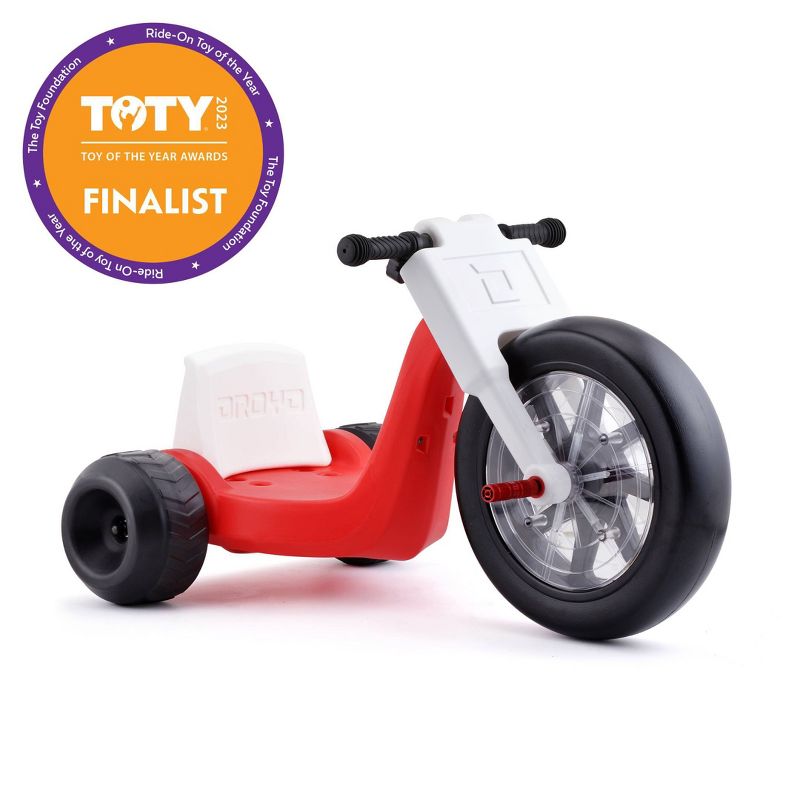 Droyd Romper Electric Trike Powered Ride-On - Red, 1 of 16