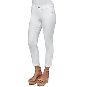 Women's CURVY Ankle Skimmer Jeans - Democracy - 1 of 3