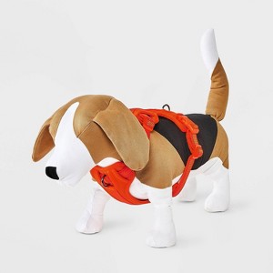 Reflective Comfort Clip-In Clasp Dog Harness - Bright Orange - Boots & Barkley™ - 1 of 3