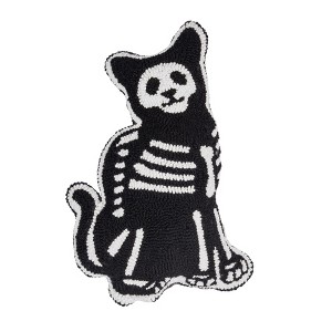 C&F Home Pets Skeleton Shaped Hooked Pillows - 1 of 3