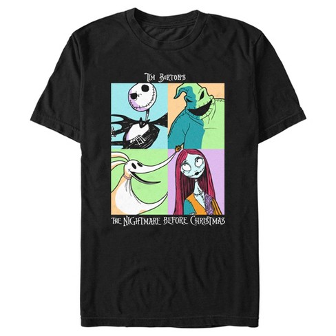 Men's The Nightmare Before Christmas Group Character Portraits T-Shirt - image 1 of 4