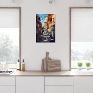 iCanvas Long Hall in The City Deconstruction by Brooke Borcherding Canvas Print Wall Art - 1 of 3