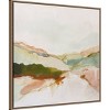 Amanti Art Rifts and Ridges Abstract Landscape II by Urban Road Framed Wall Art Print - 2 of 4