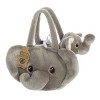 Aurora Small Baby Elephant Eco Nation Eco-Friendly Stuffed Animal Grey 8" - 2 of 4