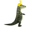 HalloweenCostumes.com One Size Fits Most   Child Inflatable Alligator Loki Costume | Marvel Costumes, Green/Green/Orange - 2 of 3