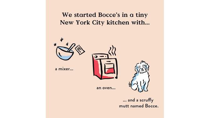 Bocce&#39;s Bakery Mud Pie Oh My Training with Vanilla, Carob and Peanut Butter Flavor Dog Treats - 6oz, 2 of 5, play video