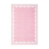 homfan Scalloped Washable Rug w/ Non-Slip Back - Modern Low-Pile Carpet for Living Room, Bedroom - 4 of 4